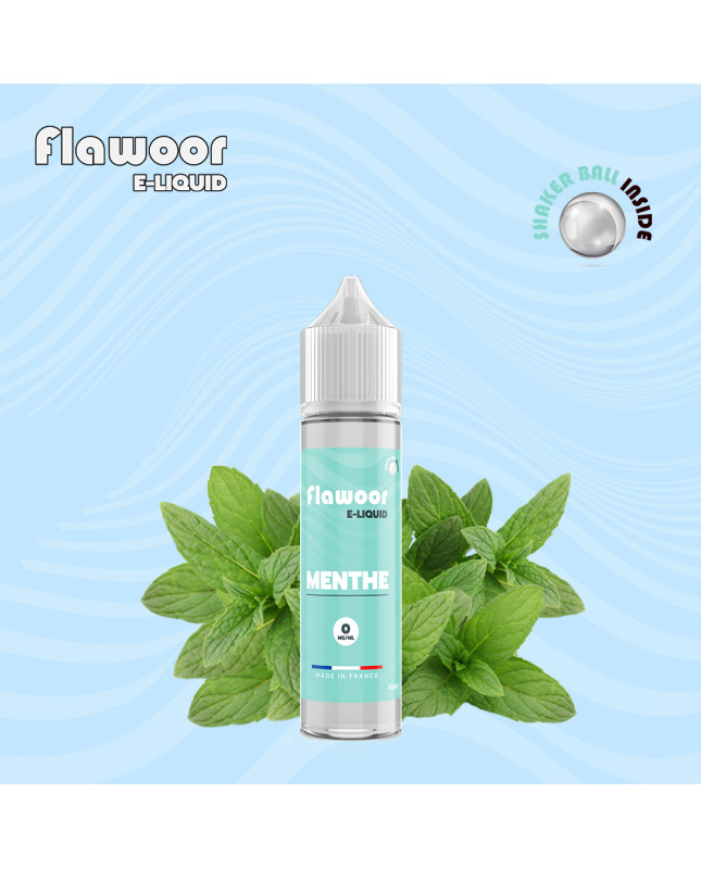 Menthe 50ml - FLAWOOR E-LIQUID