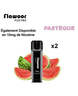 CARTOUCHE PASTÈQUE - FLAWOOR POD PRO/ Pack de 10