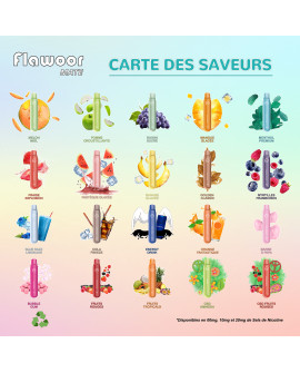 Flawoor MATE -Carte des Saveurs