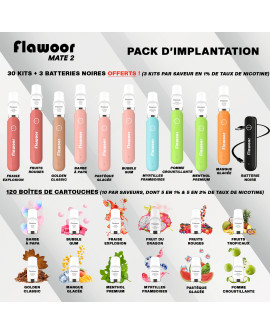 Pack d'Implantation - FLAWOOR MATE 2