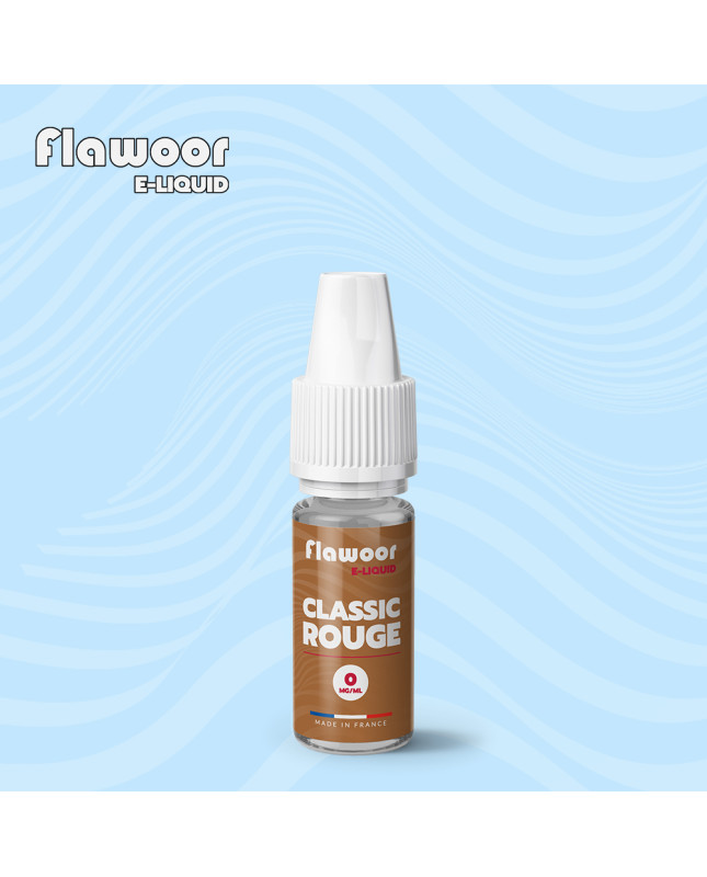 Classic Rouge- FLAWOOR E-LIQUID / Bote 10pcs