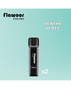 MENTHE VERTE - FLAWOOR POD PRO/ Lot de 2pcs