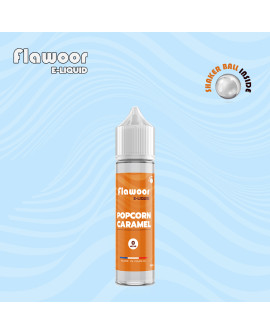 Popcorn Caramel 50ml - FLAWOOR E-LIQUID