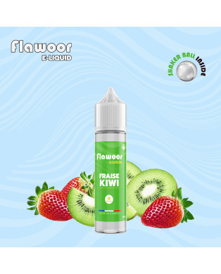 Fraise Kiwi 50ml - FLAWOOR E-LIQUID